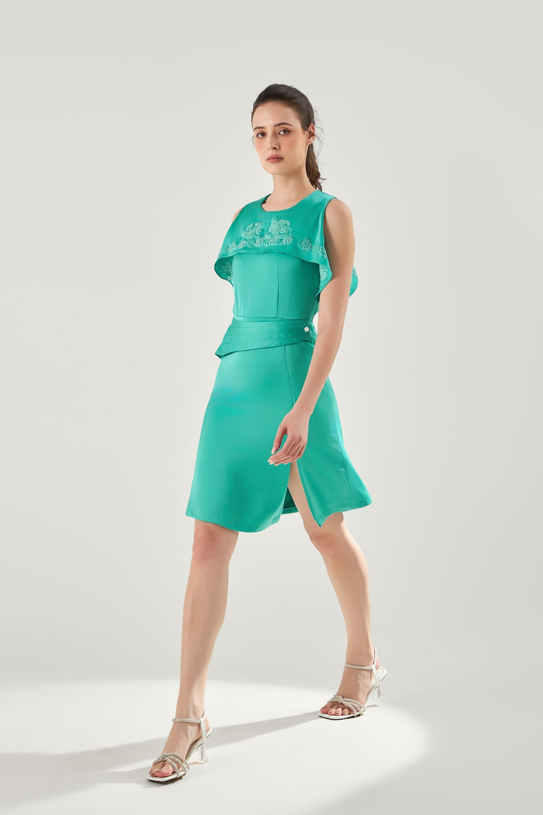 Aurelia Embroidered Dress