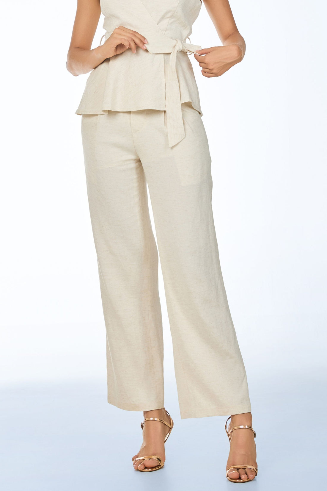 Alina Pure Linen Pants