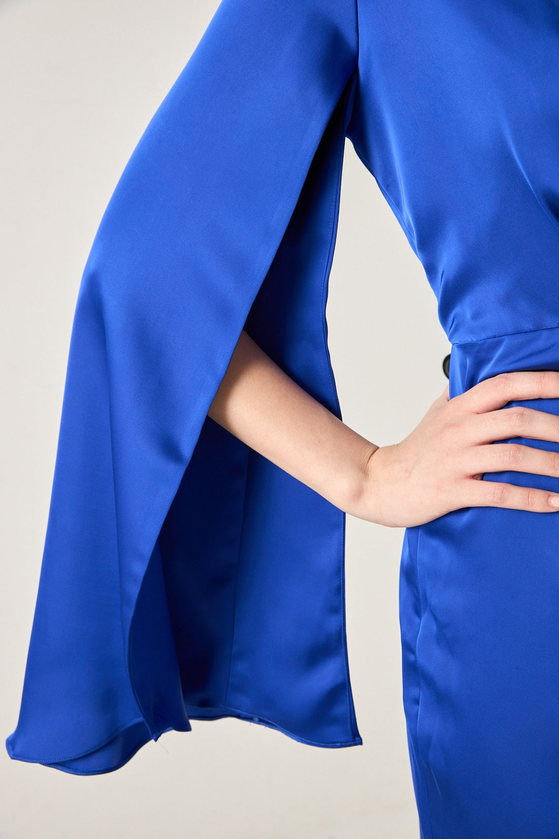 The Isla Draped Gown