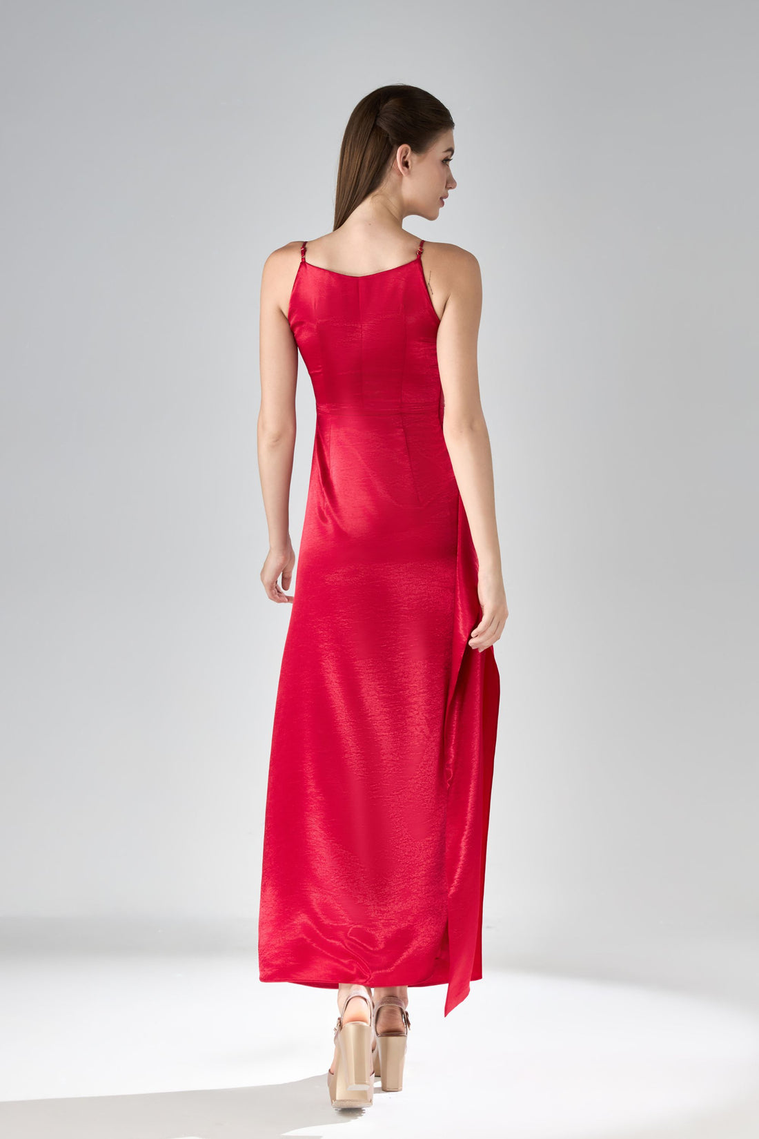 Rena Co-Created Modern Polysilk Dress