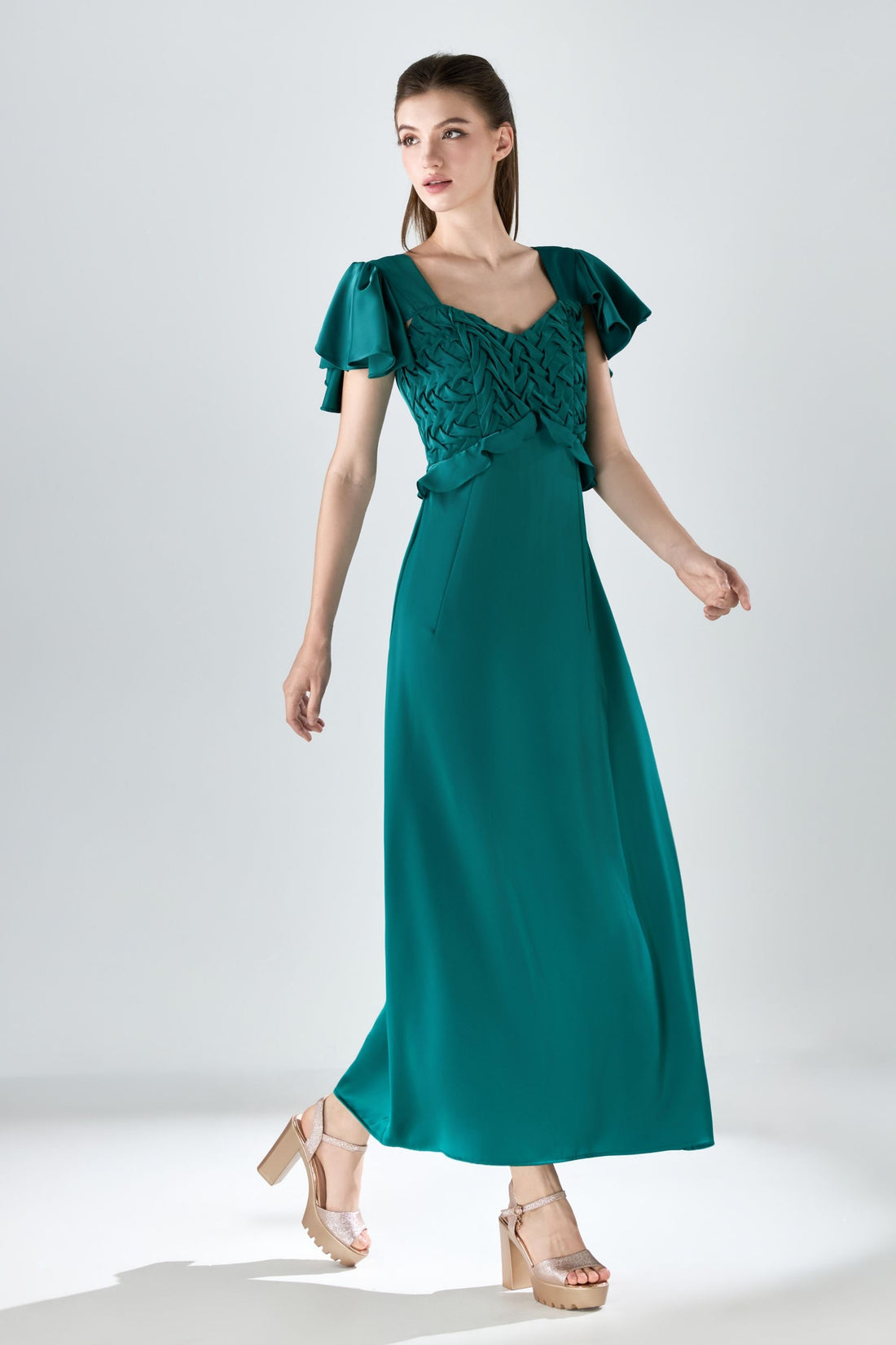 Woven Grace Dress